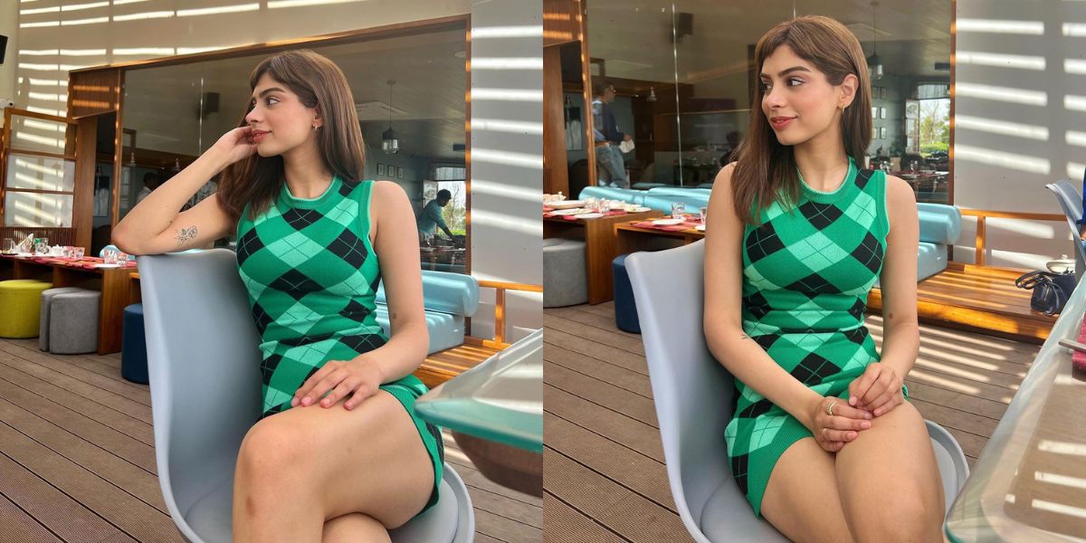 Khushi Kapoor makes Boney Kapoor and Suhana Khan swoon as she stuns in green on the sets of ‘The Archies’